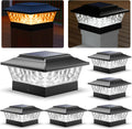 siedinlar solar post cap lights outdoor 4 modes, main product view