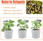 plant labels plant markers for outdoor plants 6inch, side view