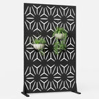 metal privacy screen for outdoor freestanding privacy screens, main product view