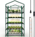 bstrip indoor greenhouse with grow light, 5-tier large, main product view