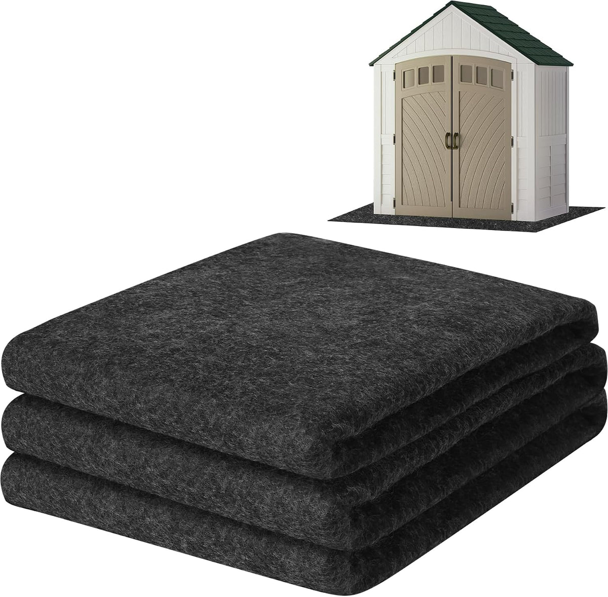tolanbbt outdoor storage shed floor mat, 8.2 x, main product view