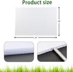 large blank yard signs 18 x 24" with shown in use