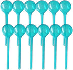 Plant Watering Stakes, Large 12pcs Flower Automatic Watering Bulbs, Plastic Plant Flower Self Watering Globes, Garden Self Watering Planter Insert for Daily Watering