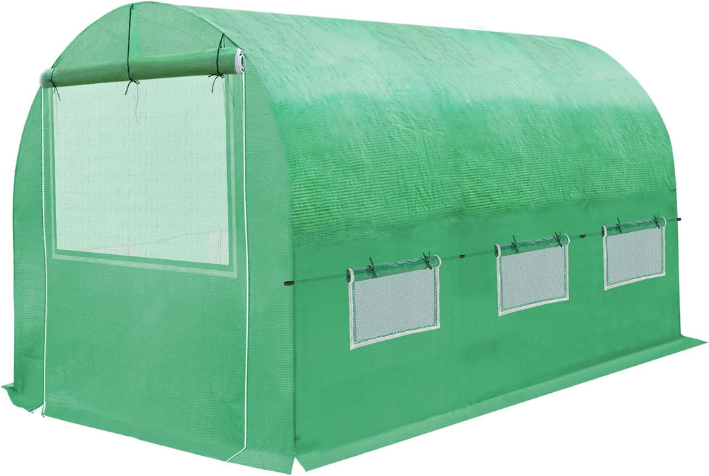 replacement greenhouse cover for walk in greenhouse frame, main product view