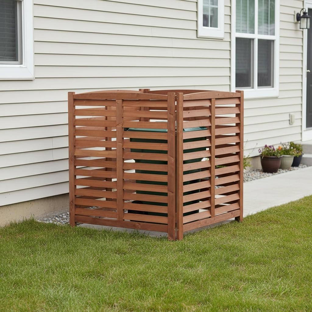 knocbel privacy screen solid wood decorative fences air, main product view