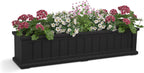 mayne cape cod 4ft window box - black, main product view
