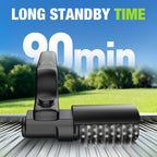 Electric Grill Brush, Cordless Rechargeable BBQ Grill Cleaner with 180° Adjustable Head, Powerful 3-Speed Motor, Stainless Steel Brush Head for Outdoor Grill, BBQ Grates, Gas Grills & Griddles