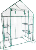 garden elements personal plastic indoor/outdoor standing greenhouse for, main product view