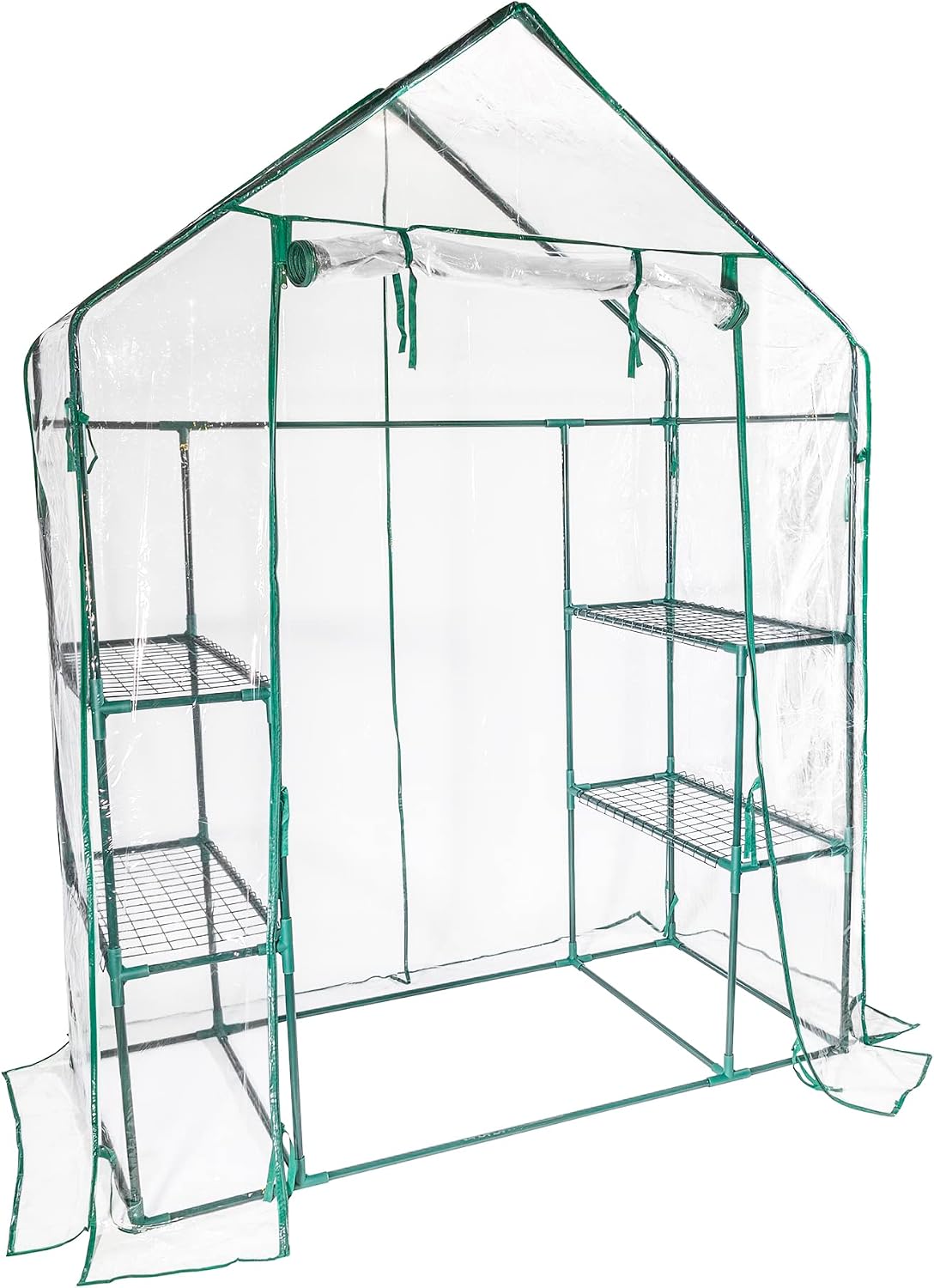 garden elements personal plastic indoor/outdoor standing greenhouse for, main product view