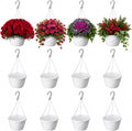 10 inch modern euro swirl plastic hanging baskets, main product view