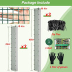 60"/40"/24" Metal Moss Pole, D Shape Sphagnum Moss Pole, Moss Poles for Climbing Plants, Monstera, Indoor Climbing Plants (3 Each of 40" 24")
