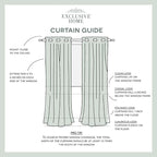 Exclusive Home Cabana Solid Indoor/Outdoor Light Filtering Hook-and-Loop Tab Top Curtain Panel Pair, 54"x96", Mecca Orange