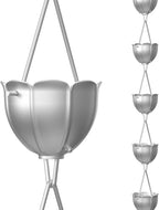 rain chains direct orchid rain chain, 8.5 feet, main product view