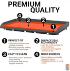 28" XL Premium Silicone Griddle Mat for Blackstone 28 Inch XL Grill, Heavy Duty Food Grade Silicone Griddle Cover, Keep Your Grill Clean and Rust-Free All Year Long