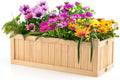 s afstar outdoor wooden planter box, folding raised, main product view