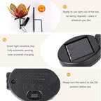 Solar Lights Outdoor Garden Decor,LED Lotus Flower Lamp, Metal Tulip Solar Lawn Lamp for Courtyard Decoration, Garden Gifts for Women