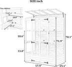 lumisol greenhouse cold frame, 78-inch wooden greenhouse cold, main product view
