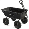 gorilla carts poly dump cart, 1200 lb. capacity, main product view