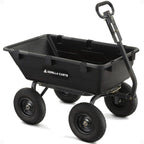 gorilla carts poly dump cart, 1200 lb. capacity, main product view