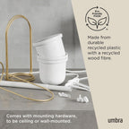 umbra triflora hanging planter, indoor herb garden, set, package contents