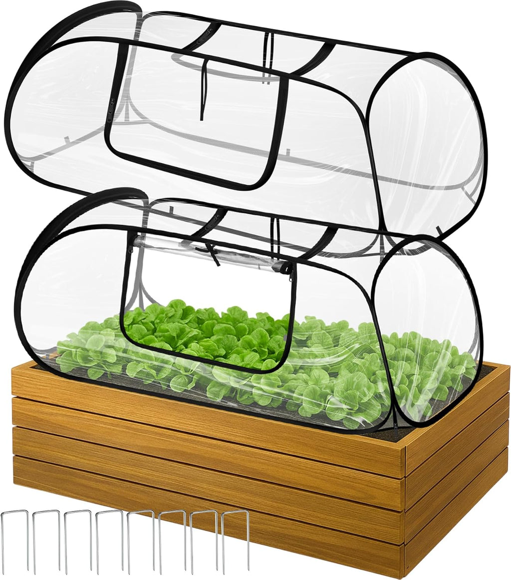 raised garden bed foldable clear pvc greenhouse covers, main product view