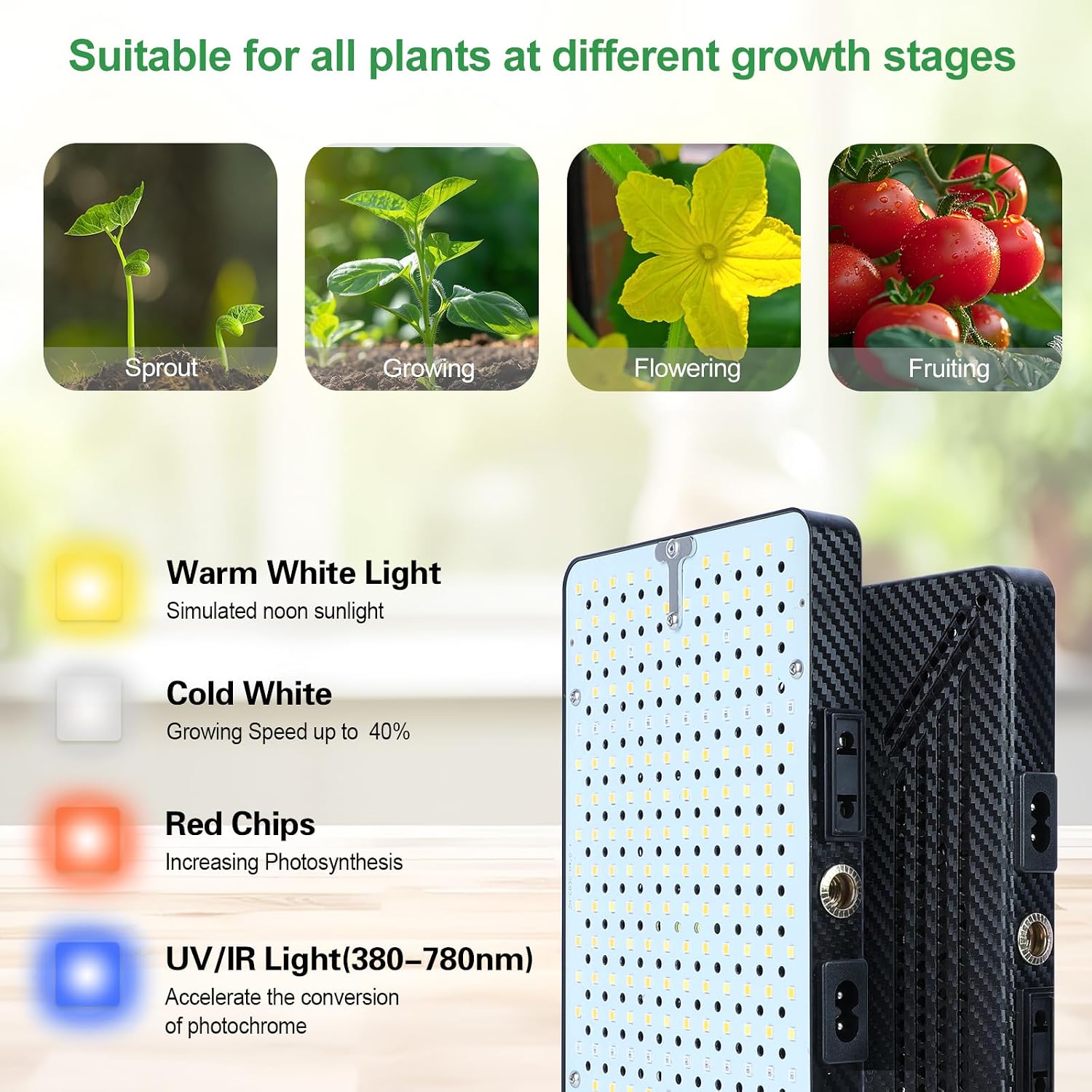 2026 Full Spectrum Grow Light with Stand, 25 Watt Bright Grow Lights for Indoor Tall Plants, Bonsai Tree, Auto On/Off Daily Timer(4/8/12/16/20H), Adjustable Stand 24"-78"