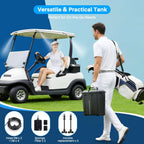 ausic portable misting system, outdoor water misters for, side view