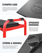 Garden Kneeler and Seat Heavy Duty,Upgraded Foldable Gardening Stool Widened to 10" Stable Wear-Resistant Prevent Knee and Back Pain, Bench High-End 2 Large Tool Bags Gift for Women