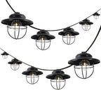 jonathan y 10' outdoor led string lights metal, main product view