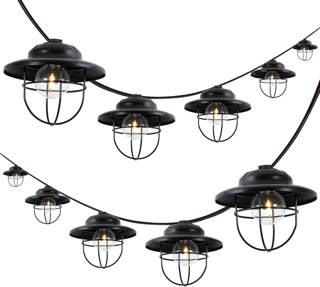 jonathan y 10' outdoor led string lights metal, main product view