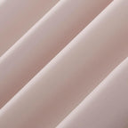 Sun Zero Marina Indoor/Outdoor UV Protectant Energy Efficient Grommet Curtain Panel, 54" x 108", Rose Quartz