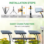 2026 Full Spectrum Grow Light with Stand, 25 Watt Bright Grow Lights for Indoor Tall Plants, Bonsai Tree, Auto On/Off Daily Timer(4/8/12/16/20H), Adjustable Stand 24"-78"