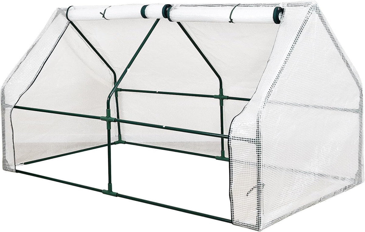 greenhouses for outdoors,70.8x35.4x35.4 in,with waterproof pe cover mini, main product view