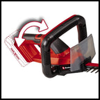 Einhell GC-CH 18/50 Li Solo Cordless Hedge Trimmer | PXC | 18 V | Metal Gear | Aluminium Knife Cover | Quiver | Without Battery
