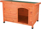 trixie pet products dog club house, large,glazed pine,40.75x26.75x28.25, main product view