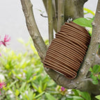 Decoroca Soft Plant Ties for Support - 65.6' Reusable Waterproof Plant Wire, 3.5mm Garden Twist, Office Organization and Decoration Binding（1pc/Brown）