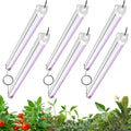 jesled waterproof t8 grow lights, 2ft full spectrum, main product view