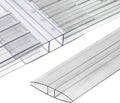 owlhaus polycarbonate greenhouse panel connectors, h channel 8mm, main product view