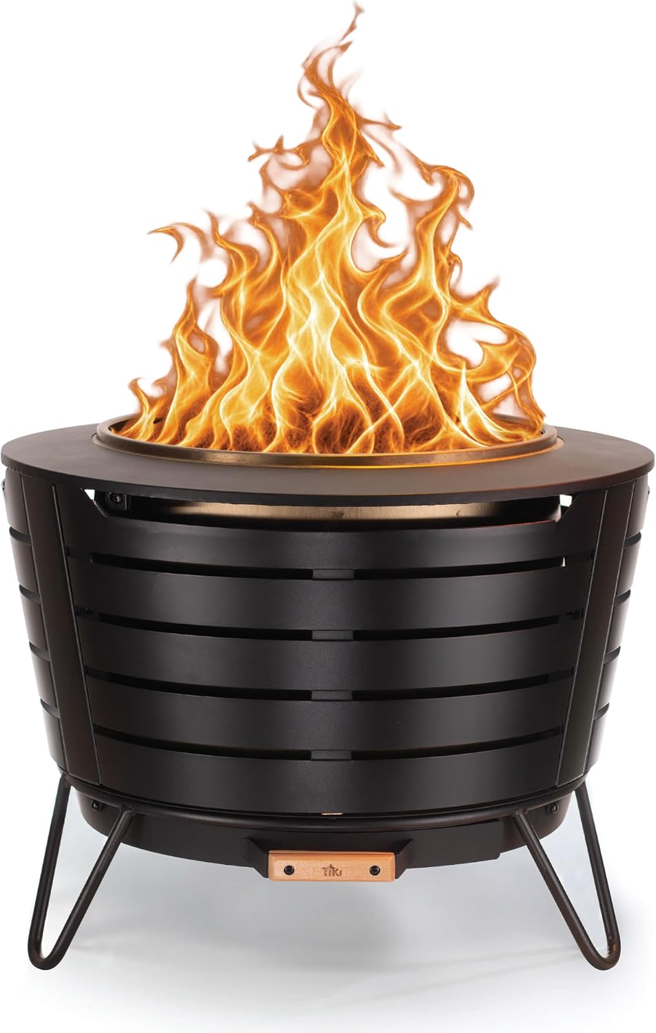 tiki patio 25-inch smokeless outdoor wood burning fire, main product view