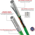 Jameson LS-Series Hollow Core Landscaping Tree Trimming Kit | 16” Barracuda Saw Blade | 18-Foot Reach | Fiberglass Poles with Leaf Spring Locking Buttons | Tree Pruning & Trimming Tool