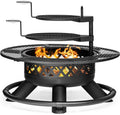 panovue 47 inch outdoor wood burning fire pit, main product view