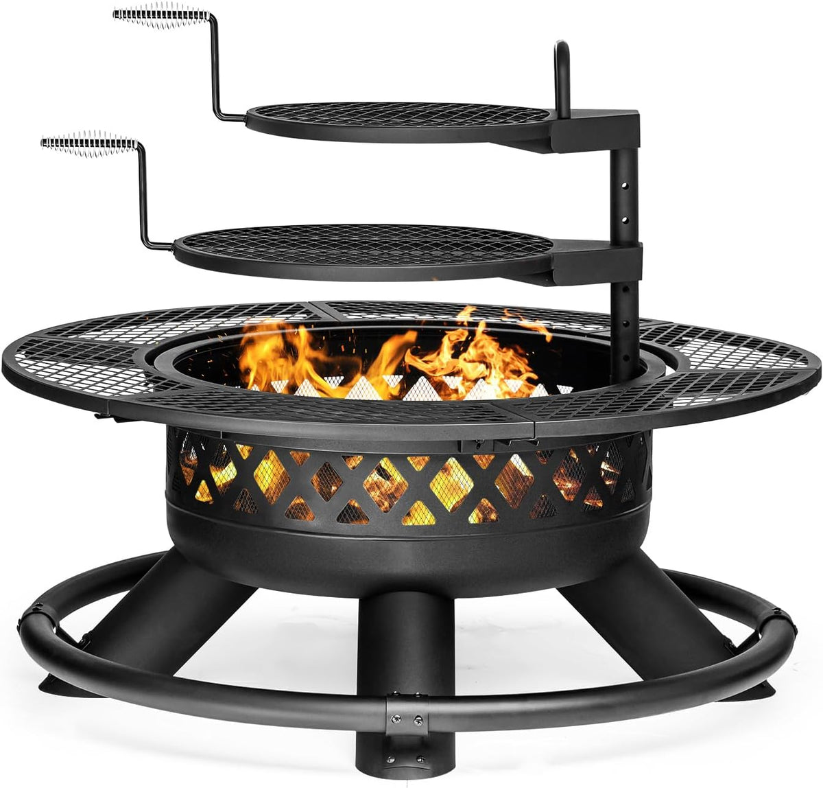 panovue 47 inch outdoor wood burning fire pit, main product view