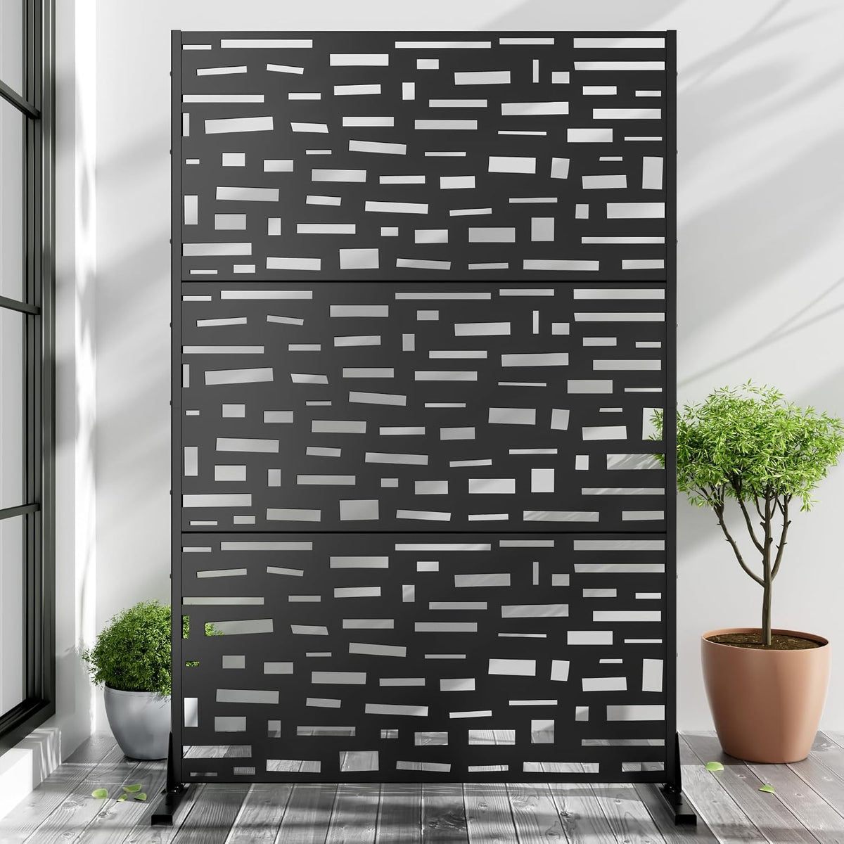casaphoria metal privacy screen outdoor, 72" h x, main product view