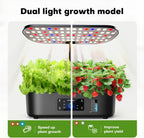 ahopegarden hydroponics growing system kit: 12 pods with, close-up detail