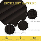 NICETOWN Blackout Drapery Curtain Panel 90 inches Long - Window Treatment Thermal Insulated Grommet Blackout Curtain/Drape for Bedroom Living Room (Toffee Brown, 1 Panel, 46 by 90 inches)