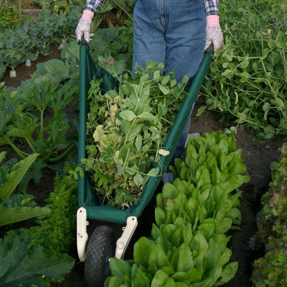 allsop wheeleasy le - foldable garden cart (wheelbarrow), package contents