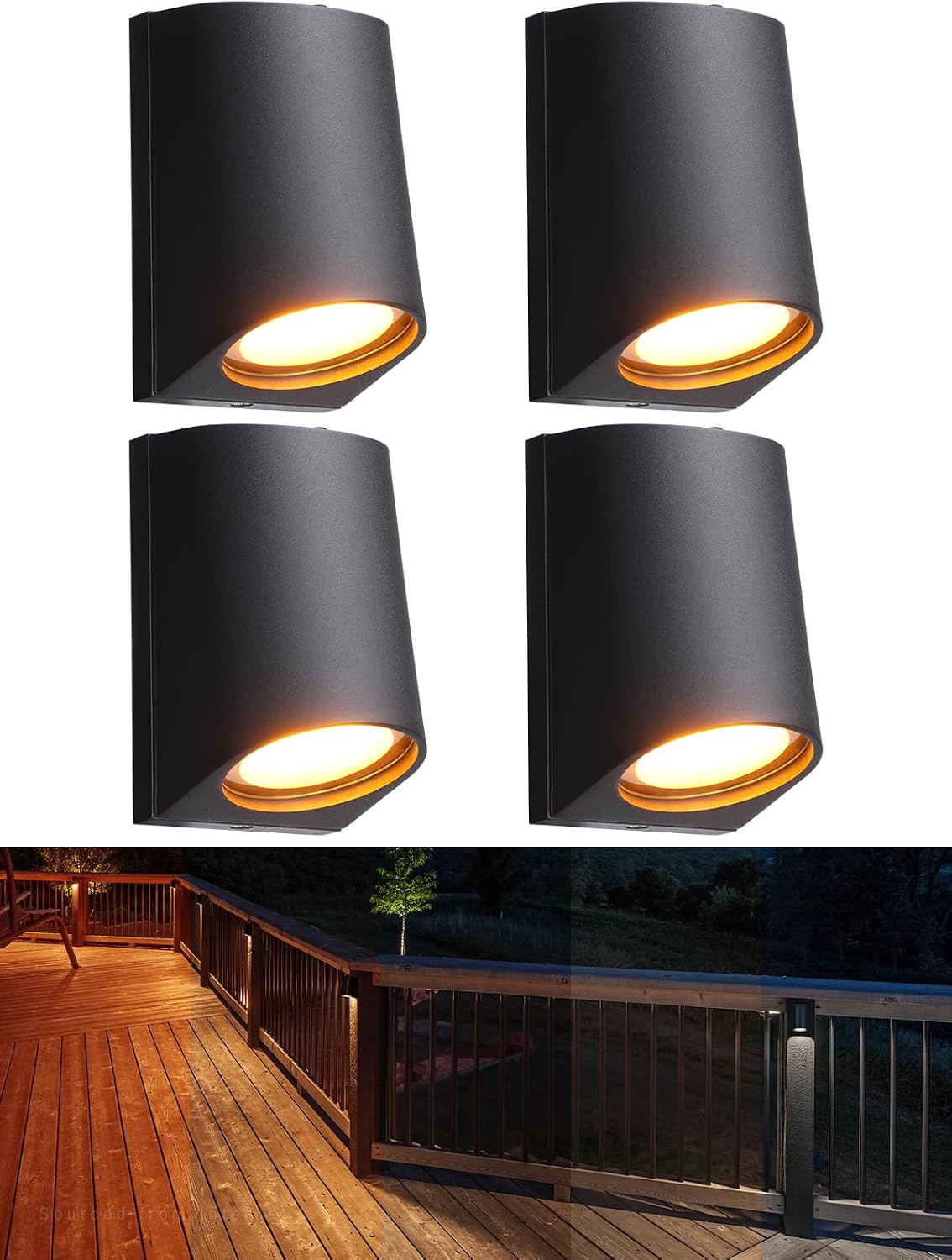 leonlite 4-pack 3 inch 5cct low voltage led, main product view