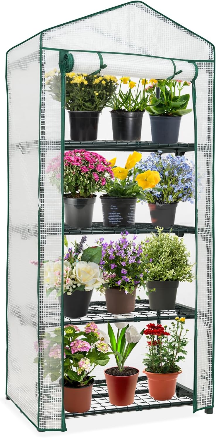 eagle peak mini greenhouse for indoor outdoor, 27x19x64, main product view