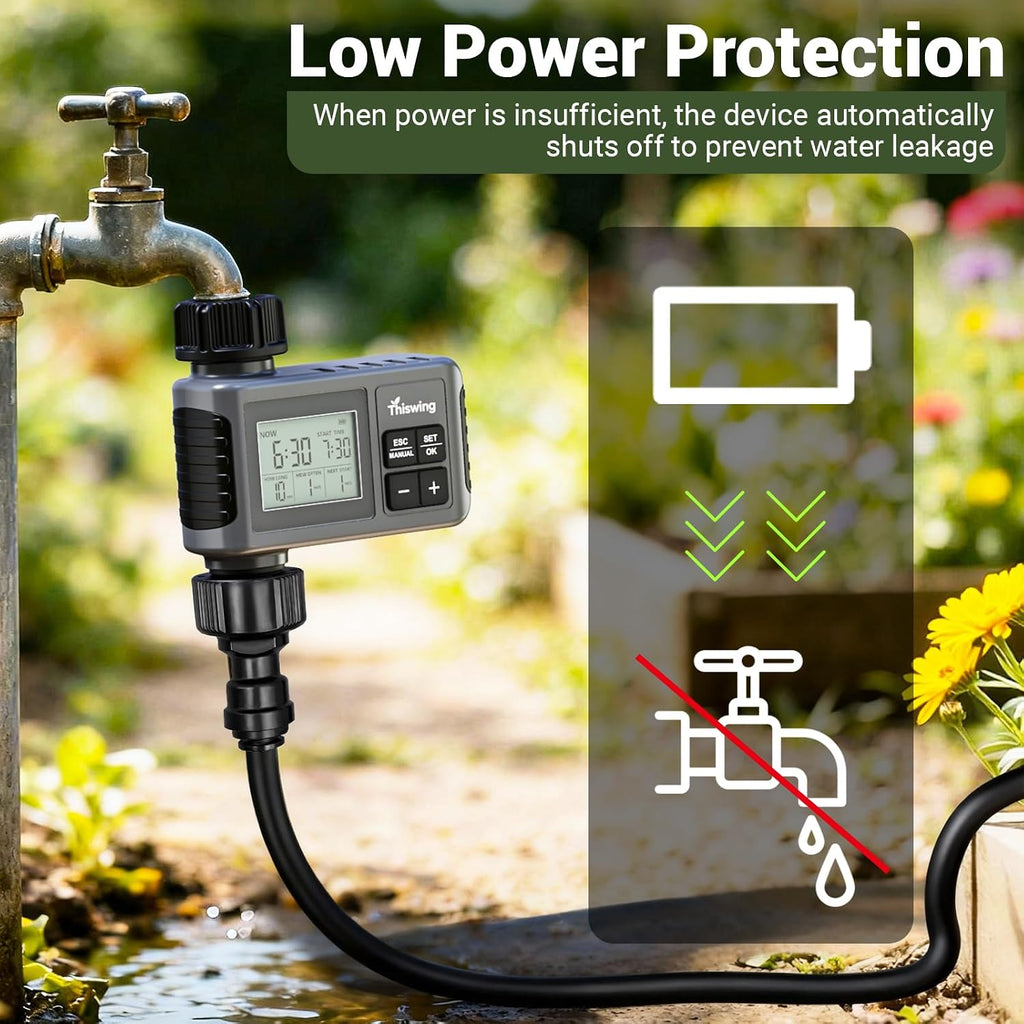 360° adjustable drip irrigation system with 16 nozzles, view 9