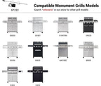 Monument Grills 97222 4-Burner Rotisserie Kit